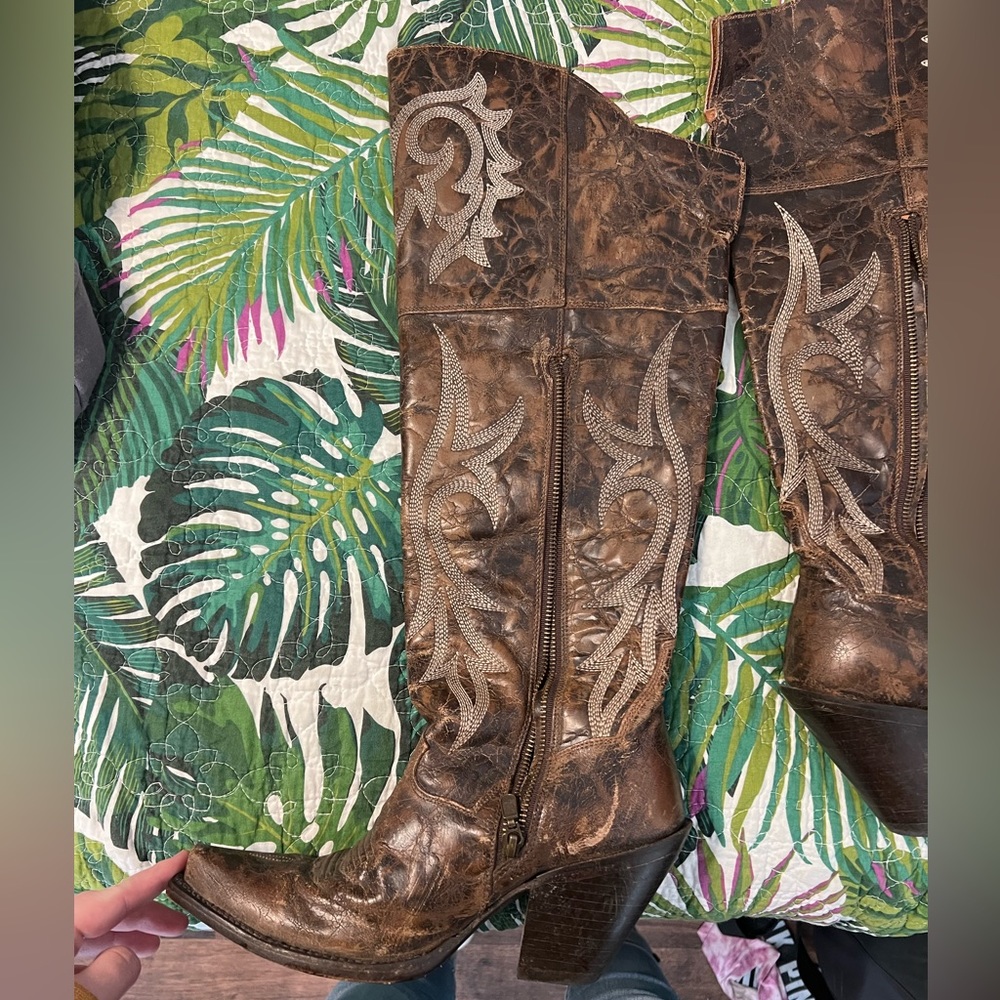 Dan Post Women’s Jilted Knee High Western Boot